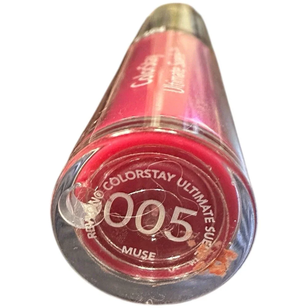 Revlon ColorStay Ultimate Suede Lipstick 005 Muse, neutral mauve-pink Rare